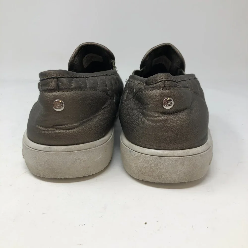 MICHAEL Michael Kors Ivy Sage Pewter Quilted Shoes